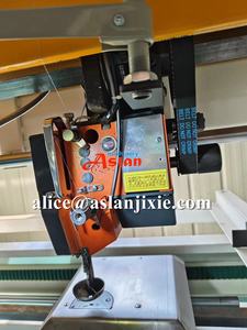 Máquina de coser con patrón de edredón de algodón textil/máquina de coser de una sola aguja con edredón automático computarizado - Product Image 6