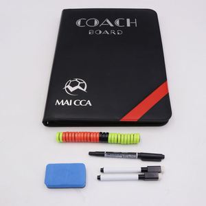 Carpeta Magnética para Tácticas de Fútbol - Negra |   Portapapeles Portátil y Profesional para Entrenadores de Fútbol, para Planificación y Análisis de Estrategias - Product Image 2