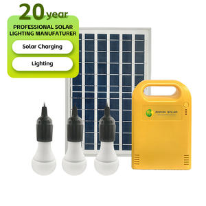 Mini Panel Solar, Sistema de Energía Solar Doméstico, Silicio Policristalino, Ion de Litio, Banco de Energía Fuera de la Red, Generador Portátil, Kit de Iluminación - Product Image 1