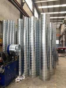 Macchina per la Formatura di Tubi e Condotti a Spirale di Alta Qualità con Sistema di Taglio a Sega - Product Image 6