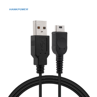 Kabel Pengisi Daya USB untuk Nintendo GBM, Adaptor Pengisi Daya untuk Konsol Game Boy Micro, Kabel Charger 1.2m