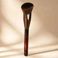 Pinceau professionnel pour fond de teint et blush en acétate de cellulose de qualité supérieure, pinceaux de maquillage à marque privée, outil de beauté en gros