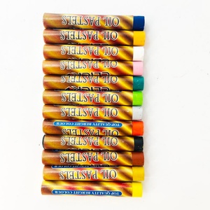 Pastel al Óleo de 12 Colores Brillantes de Alta Calidad, No Tóxico, Disponible con Marca Personalizada para Artistas - Product Image 1