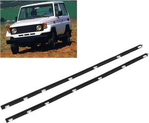 Araba pencere Weatherstrip mühür kapı kemer kalıplama hava-şerit toyota toyota 70 serisi FR 68160-90k00 FL 68210-90k00 için - Product Image 1