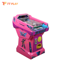 Machine de jeu d'arcade de flipper pour enfants à monnayeur TT Play avec écran LED pour centres de divertissement et parcs d'attractions