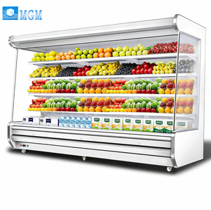 Refrigerador Comercial de Cuatro Puertas para Supermercado -22 ℃ ~-18 ℃   Exhibidor Refrigerador de Temperatura Única para Exhibición de Alimentos Congelados - Product Image 1