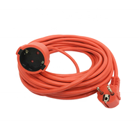 Câble d'extension électrique à 3 broches certifié VDE norme européenne résistant aux UV, prise Schuko allemande à 3 broches, appareil électroménager