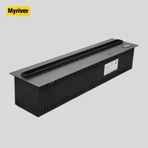 Myriver chất lượng tốt nhất nhà máy bán hàng trực tiếp sản phẩm mới mộc mạc gỗ LED ngọn lửa hiện đại trong nhà Lò sưởi điện