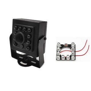 Goveisee CCTV Metal Mini <b>Box</b> Housing / Case 850mn IR Led Board CCD AHD <b>IP</b> 38x38mm PCB Module(No Lens Camera Board) G740 Mainland - Product Image 1