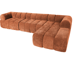 Ensemble de canapé sectionnel en forme de L moderne avec mousse haute densité, housse lavable, chaise longue - Product Image 6