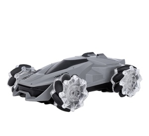 Voiture télécommandée JJRC Q92 <span class=keywords><strong>1</strong></span>:<span class=keywords><strong>24</strong></span> 2.4G, jouet de cascade avec musique, lumière, pulvérisation, dérive latérale, voiture futuriste, cadeau de Noël - Product Image 1