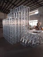 Aluminium-Lichtturm-Traversen-TV-Ständer mit Basis, modularer Display-Rahmen für Event-Bühnen und Ausstellungen
