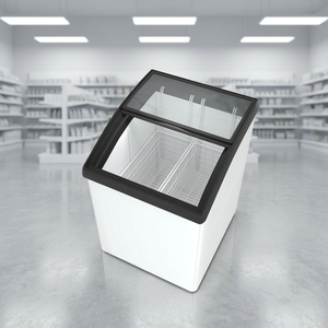 Congélateur commercial pour crème glacée SD-151s, simple température, mécanique, avec porte vitrée supérieure, <span class=keywords><strong>prix</strong></span> usine pour la présentation de la crème glacée - Product Image 1