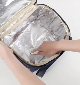 Sac isotherme de pique-nique et de camping en aluminium Oxford grande capacité, imperméable, pour aliments, sacs à lunch thermiques isolés - Product Image 6