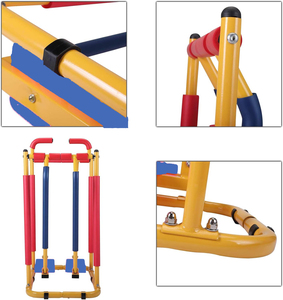 Mini-balançoire pour enfants, appareil d'exercice Air Walker, en acier inoxydable, capacité 50 kg, équipement de fitness sportif d'extérieur, vente en gros à prix abordable - Product Image 4