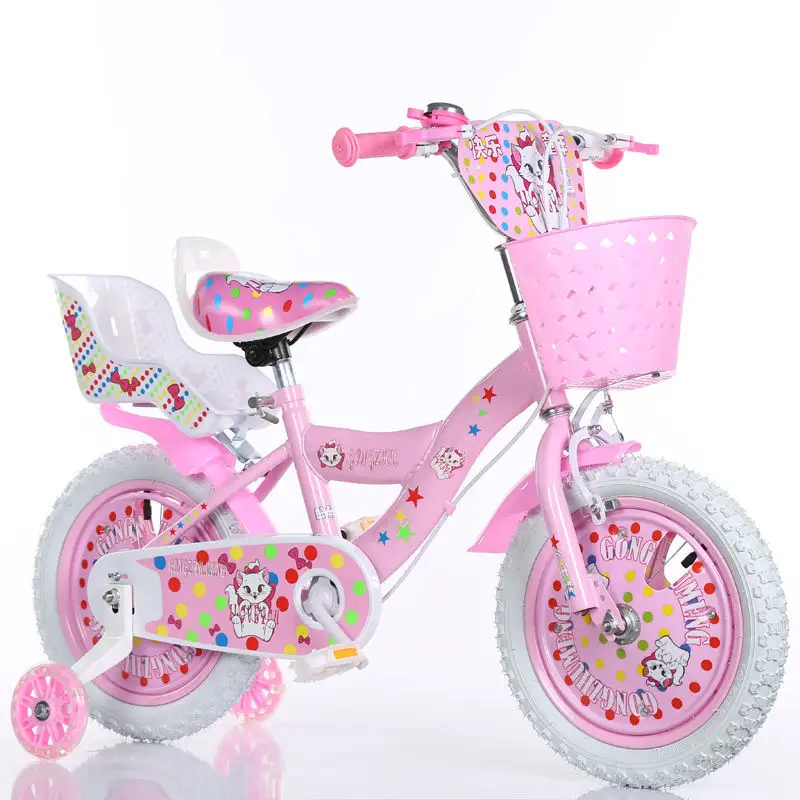 Hot Selling 12 14 16 Inch Bisicleta De Tweezits Kinderen Fiets 4 5 6 7 8 Jaar Oude Student Racefiets Kids Fiets Voor Meisje