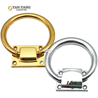 Poignée de tiroir de meuble Yanyang, anneau de traction en métal de haute qualité 95 mm, poignée de canapé chromée, poignée de battant de porte