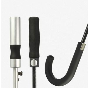 Business Branding Gifts Vintage Straight Handle Colourful Waterproof Promotional Semi-<b>Automatic</b> Open Straight <b>Umbrella</b> Custom - Product Image 4