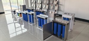 Precio de Fábrica: Carcasa de Filtro de Agua Azul Grande de 20 Pulgadas con Gabinete de Acero Inoxidable, Purificador de Agua de 3 Etapas para Toda la <span class=keywords><strong>Casa</strong></span>, Personalización OEM - Product Image 6