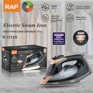Fer à repasser électrique en céramique entièrement automatique, portable, domestique, à vapeur, conforme aux normes européennes - Product Image 2