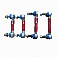 Kit de barres de liaison avant-arrière réglables en 4 parties pour BAIC BJ41 Rouge Remplacement SUV 4x4 Tout-terrain