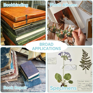 Kit de <span class=keywords><strong>reliure</strong></span> de presse à livre 35 PCS-Outils de <span class=keywords><strong>reliure</strong></span> en bambou compacts, fournitures de <span class=keywords><strong>reliure</strong></span> de livre avec poignée portable <span class=keywords><strong>pour</strong></span> bricolage <span class=keywords><strong>d</strong></span>ébutant - Product Image 5