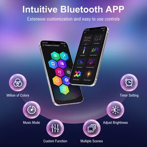Môi Trường Xung Quanh Âm Nhạc Đồng Bộ Đèn <span class=keywords><strong>LED</strong></span> Chiếu Sáng Thanh USB Powered Chơi Game TV Đèn Nền Ứng Dụng Điều Khiển Bàn Đèn Cho Nhà Thông Minh Trang Trí Nội Thất - Product Image 5