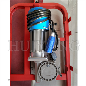 150m ZLP630 <span class=keywords><strong>pintura</strong></span> de aluminio suspendido cuerda plataforma góndola cuna para fachada de limpieza - Product Image 5