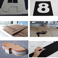 Machine de découpe CNC automatique pour tissus en polyester et coton (jeans), avec fonction de flocage et de flexion, et couteau rond
