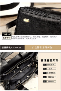 Bolsos de Lujo para Mujer, Bolsos de Diseñador, Bolsos de Cuero Genuino, Bolsos de Moda Femeninos, Bolsos Cruzados de Hombro para Mujer - Product Image 6