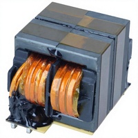 Transformateur monophasé à courant élevé pour utilisation en véhicule électrique 3,3 kW, fil plat EE42 haute fréquence