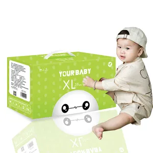 Neues Muster Sleepy Baby Dry Einweg-Softcare-Windeln Baby-Windeln Bio