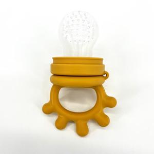 Nouveau produit 2024 de qualité alimentaire sans Bpa animal cochon infantile Silicone légumes fruits frais mangeoire pour bébé mamelon sucette sucette - Product Image 1