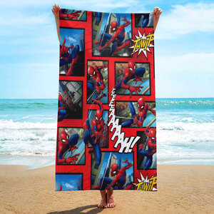 Toalla de Playa Extra Grande de Secado Rápido con Diseño de Superhéroe de Dibujos Animados, Manta de Viaje de Verano sin Arena, Regalo de Cumpleaños para Niños y Adultos - Product Image 5
