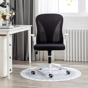 2025 Yike düşük maliyetli Modern 2D lüks ergonomik yönetici ofis örgü döner ofis koltuğu yatak odası katlanır çalışma masası sandalye çocuklar için - Product Image 3