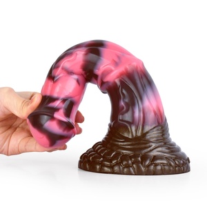 NNSX New Arrival Big Horse <b>Dildo</b> Anal Plug Soft Realistic Fantasy Animal Penis Liquid Silicone <b>Dildo</b> for Men Women - Product Image 6