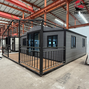 10ft 20ft 40ft 확장 가능한 컨테이너 하우스 확장 가능한 주거용 컨테이너 하우스 컨테이너 하우스 3 베드룸 - Product Image 2