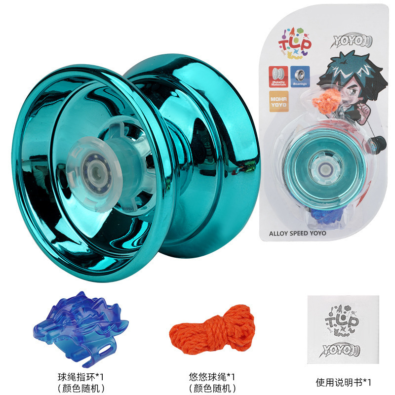 Blue alloy yo-yo