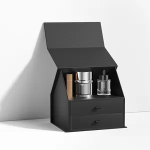 Luxuriöse Modell-Hausbox mit Neujahr und Weihnachtsdesign für Parfüm- und Kosmetikgeschenkverpackung Schubladenbox