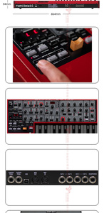 NORD lead4 <span class=keywords><strong>49</strong></span> key kỹ thuật số Analog tổng hợp sắp xếp bàn phím đàn piano - Product Image 5
