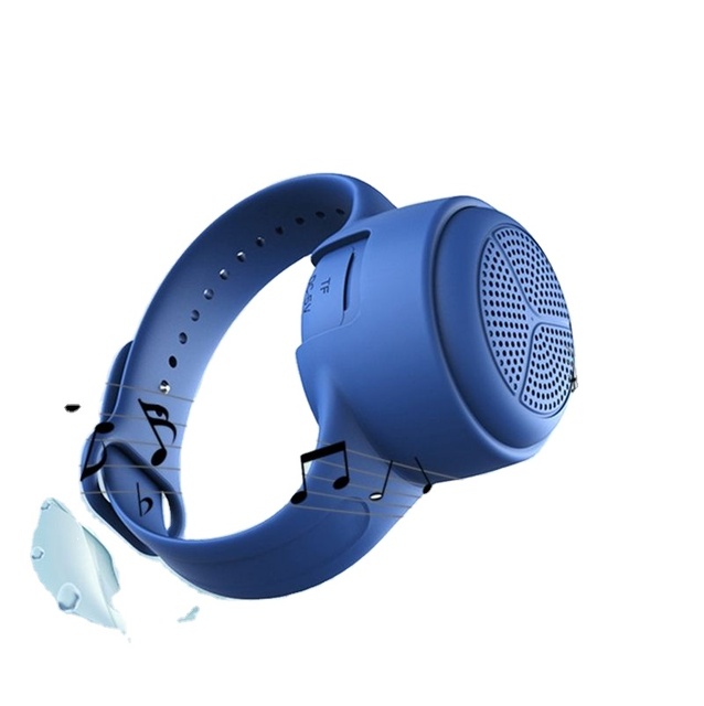 Waterproof BT Wireless Speaker Portable Wristband Mini TWS IPX6 Outdoor Sport Swimming Run TF Card Wearable Speaker