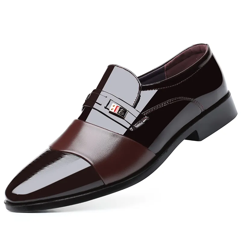 D6 genuine men leather shoes italian black leather school shoes men leather dress shoes & oxford