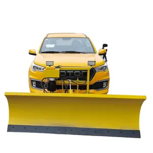 high quality 4WD LHD RHD FOTON Snow removal snow plow pickup truck for sale snow-melting spreading pickup vehicle price