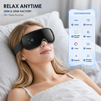 Masajeador Ocular Inteligente de 6 Cámaras con Calor, Música, Vibración Ultra Silenciosa, USB C, Relajación y Comodidad para el Hogar y la Oficina