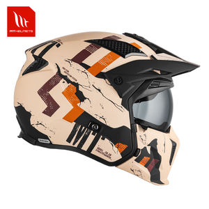 Casco Integral Unisex MT para Todas las Estaciones, Material ABS, Cierre de Liberación Rápida para Viajes en Motocicleta Todoterreno y de Carretera - Product Image 5