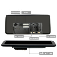 MeiHua 12.3 "Navigation pour Mercedes Benz 2015-2019 NTG4.5 NTG5.0 Support Original et Android System CarPlay Multimedia Player