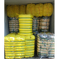 50Kg 100Kg Pp Pe Grote Leno Raschel Mesh Geweven Zakken Plastic Plantaardige Aardappel Ui Brandhout Verpakkingsnetzakken Met Trekkoord
