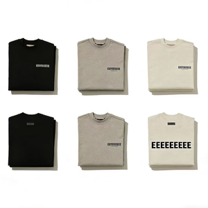 Camiseta <span class=keywords><strong>Fear</strong></span> para Hombre, Corte Holgado, Manga Corta, Sensación Fresca, Colección Verano 2025 God - Product Image 4