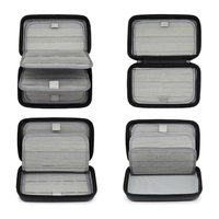 Boîte de rangement portable pour cartouches de jeu 72-en-1, boîte de rangement rigide pour cartes pour Switch, 3DS, 2DS Console