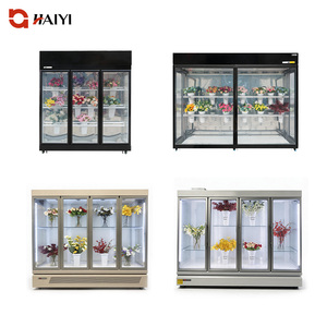 Commercial Glass Door Upright Cooler Flower Display Chiller Refrigerator Flower Display Cooler Fridge for Flower Shops - Product Image 6